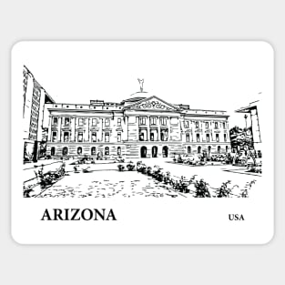 Arizona State USA Sticker